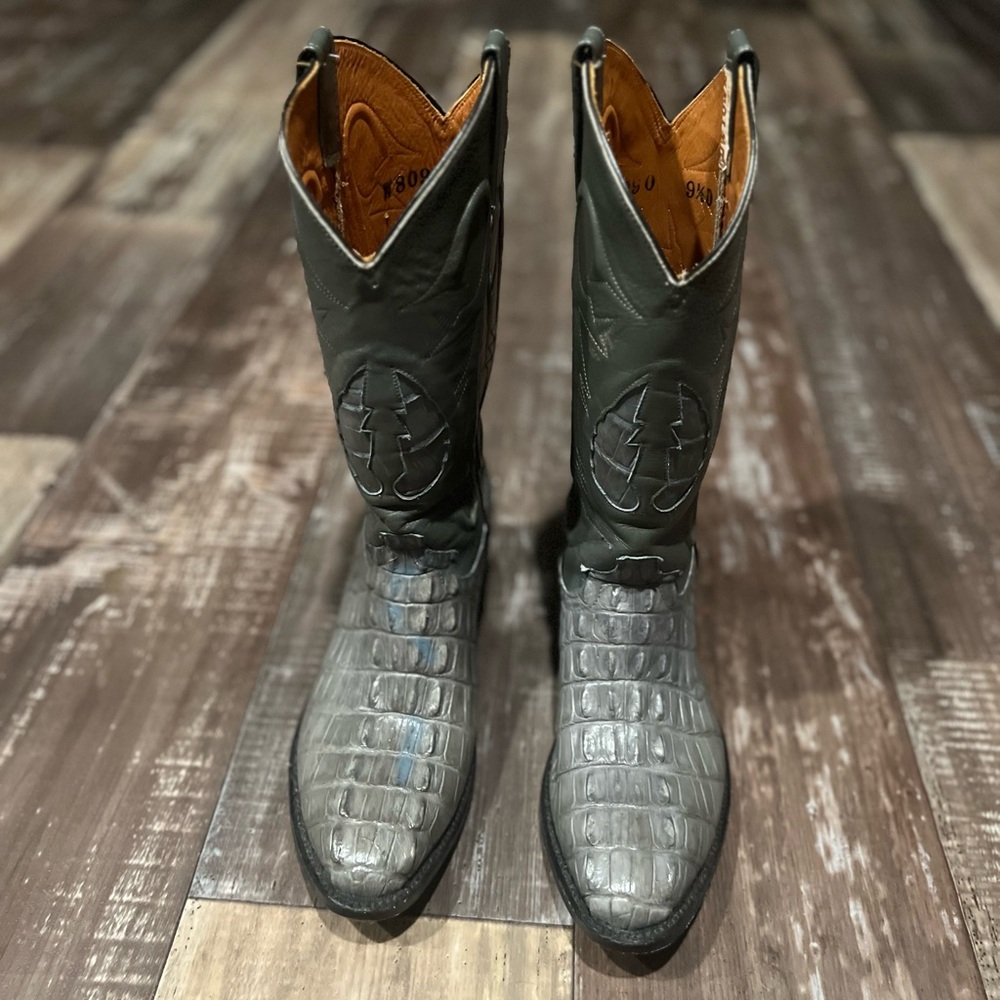 Men's grey cowtown great condition beautiful boots!! - Picture 2 of 10